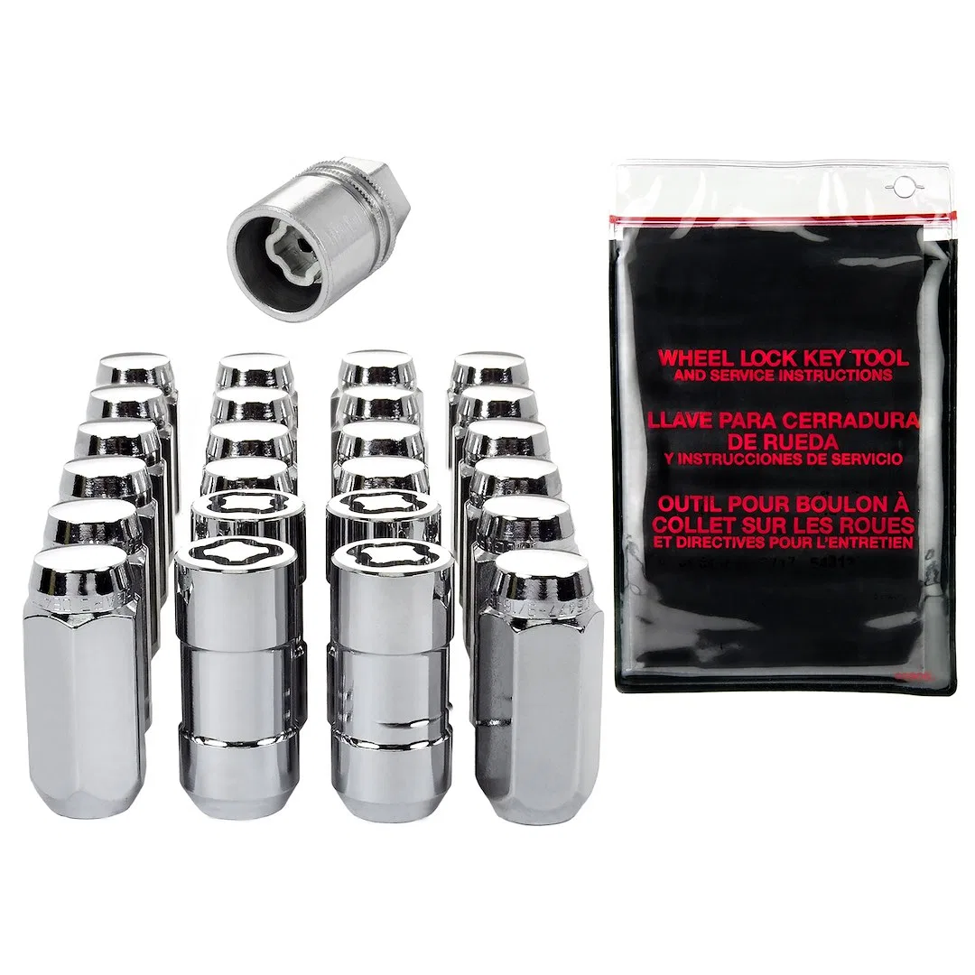 84620 – MCGARD Wheel Installation Kit, 6 Lug Kit 14 Millimeter X 1.5 Thread Size 60 Degree Conical Acorn Extra Long U...